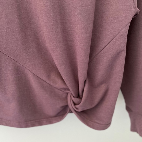 Jill Yoga Hooded with a front Knot Sweatshirt - Picture 4 of 7